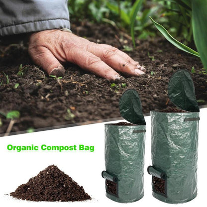 Gardening Composting - Reusable Collapsible Organic Compost Bag