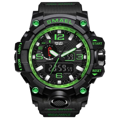 SMAEL Brand Men Sports Watches Dual Display-KWB Lifestyle