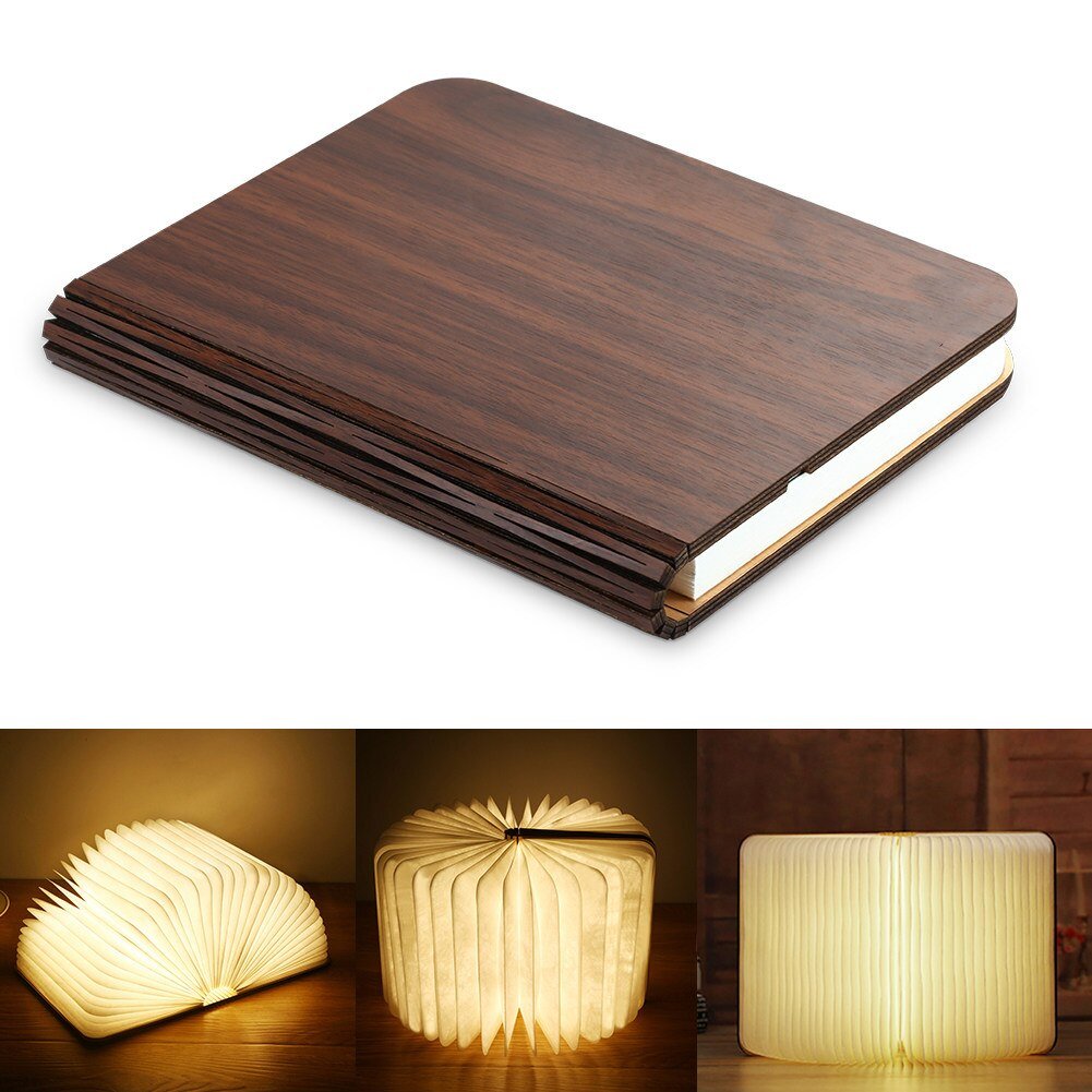 Light Up Your Imagination: Experience The Charm Of Our Wooden Book Lamp