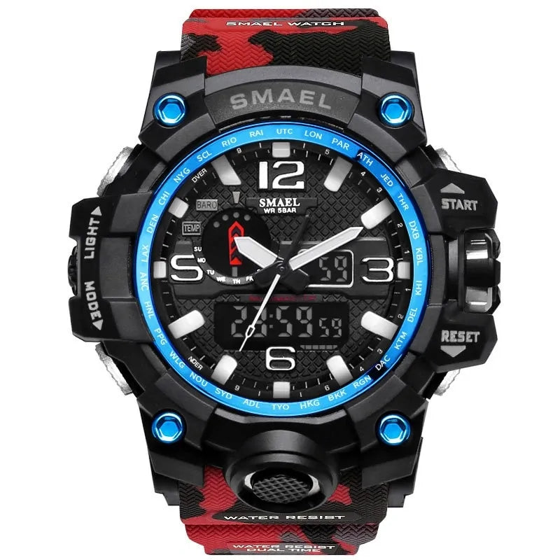 SMAEL Brand Men Sports Watches Dual Display-KWB Lifestyle