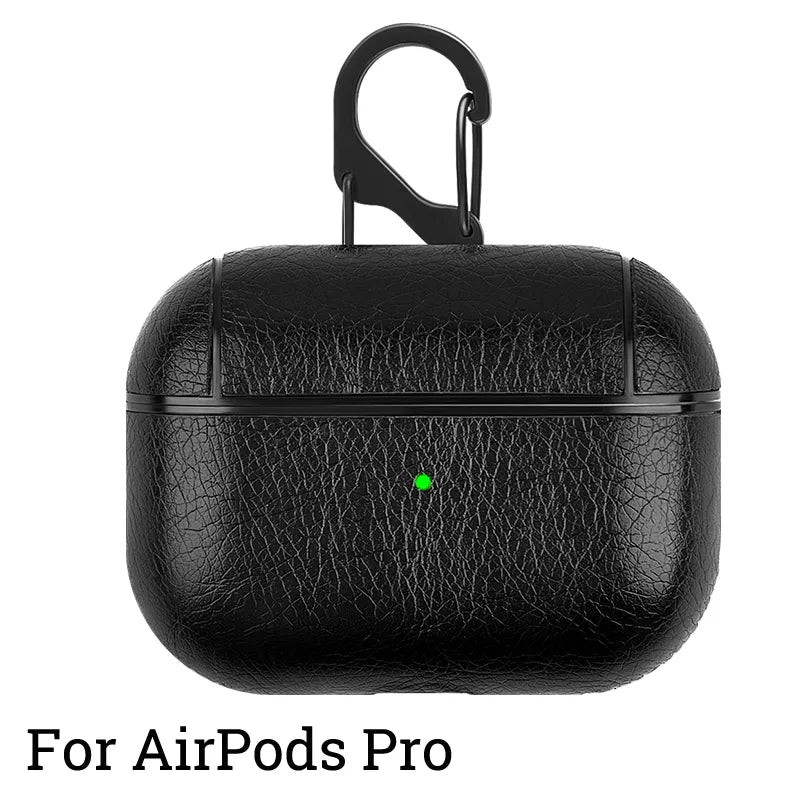 Airpods Pro case - black flat hook