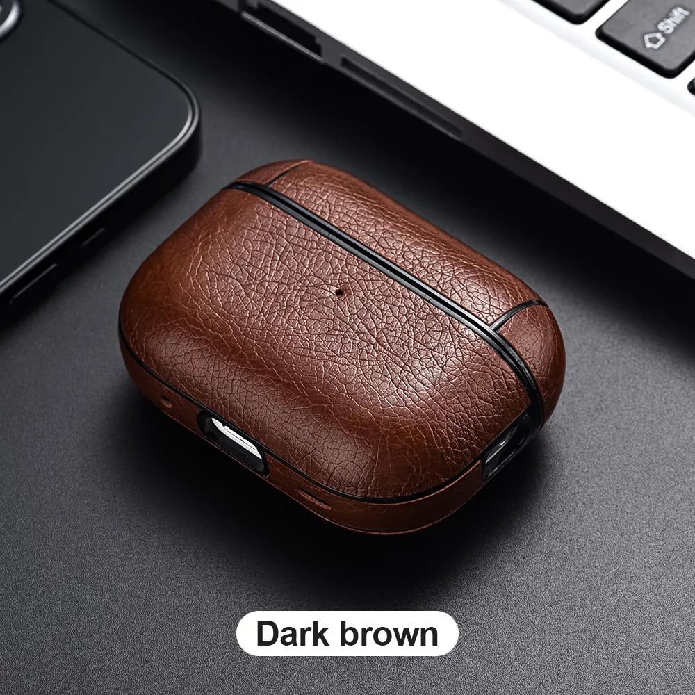 Airpods Pro case - brown desktop display