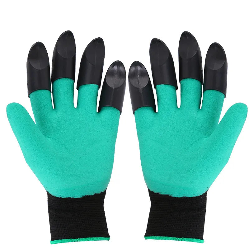 Garden Gloves with Single/Double Fingertips Claws