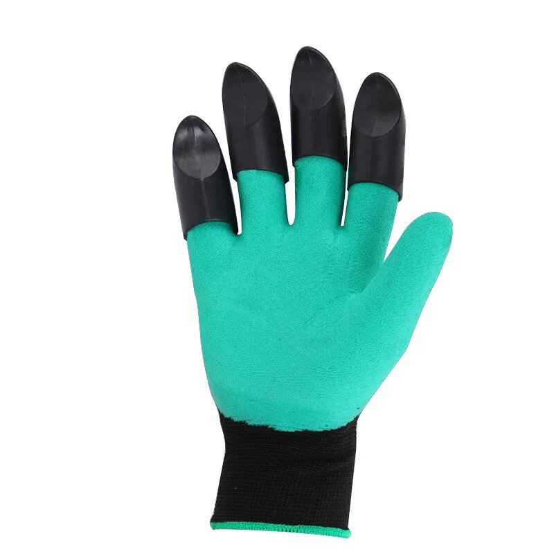 Garden - Garden Gloves With Single/Double Fingertips Claws Waterproof Gardening Working Gloves For Digging Planting Weeding Seed