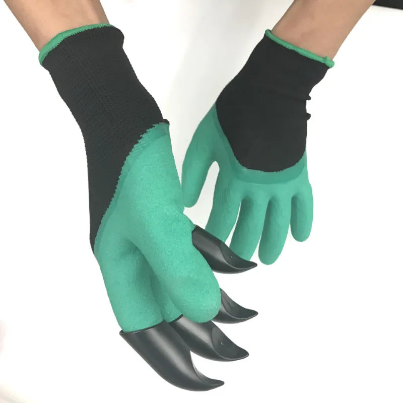 Garden Gloves with Single/Double Fingertips Claws