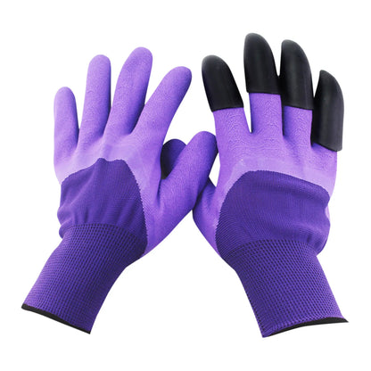 Garden Gloves with Single/Double Fingertips Claws