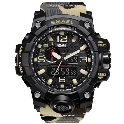 SMAEL Brand Men Sports Watches Dual Display-KWB Lifestyle