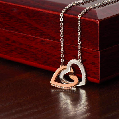 Jewelry - Love Entwined: The Interlocking Hearts Necklace