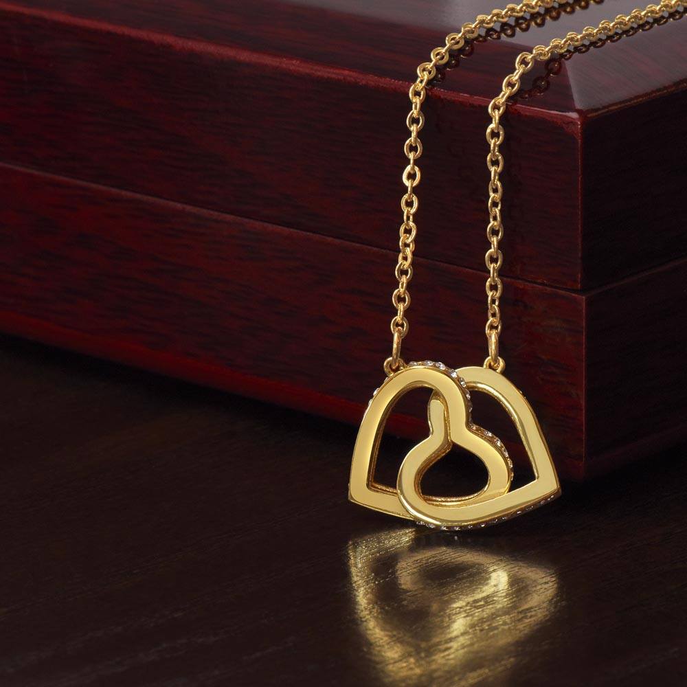 Jewelry - Love Entwined: The Interlocking Hearts Necklace