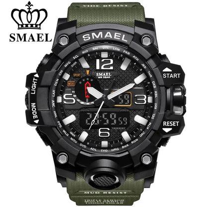 SMAEL Brand Men Sports Watches Dual Display-KWB Lifestyle