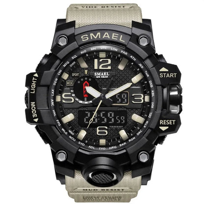 SMAEL Brand Men Sports Watches Dual Display-KWB Lifestyle