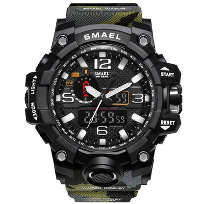 SMAEL Brand Men Sports Watches Dual Display-KWB Lifestyle