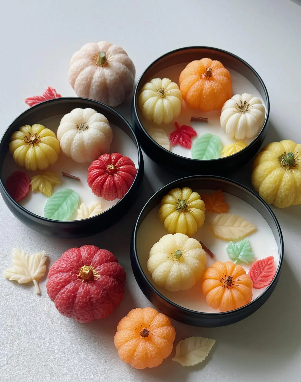 Pumpkin Patch Soy Wax Candle for Fall Home Decor