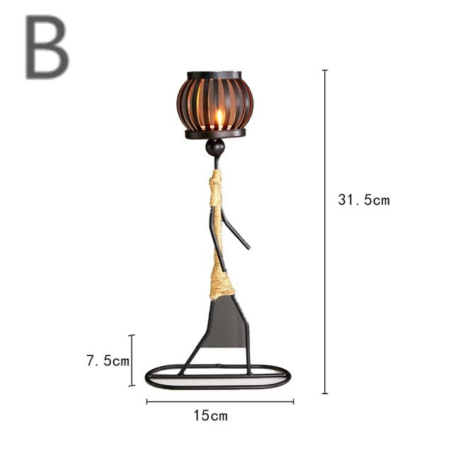 Little Man Candle Holder-KWB Lifestyle