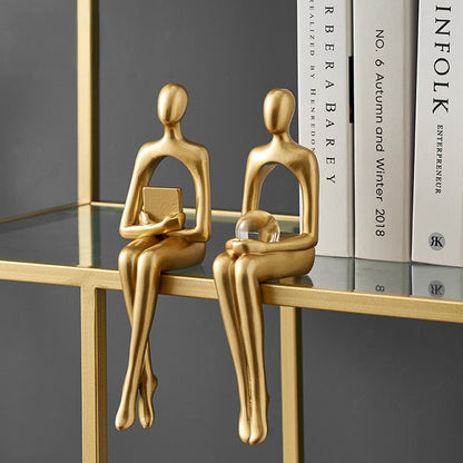 Designer Abstract Nordic Statues-KWB Lifestyle