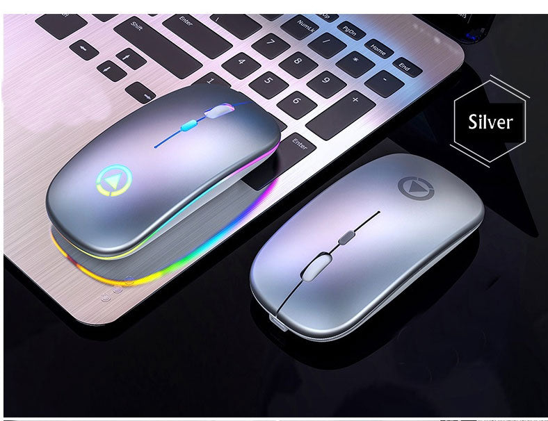 2.4GHz RGB Wireless USB Rechargeable Mouse-KWB Lifestyle