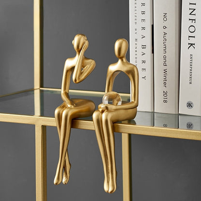 Designer Abstract Nordic Statues-KWB Lifestyle