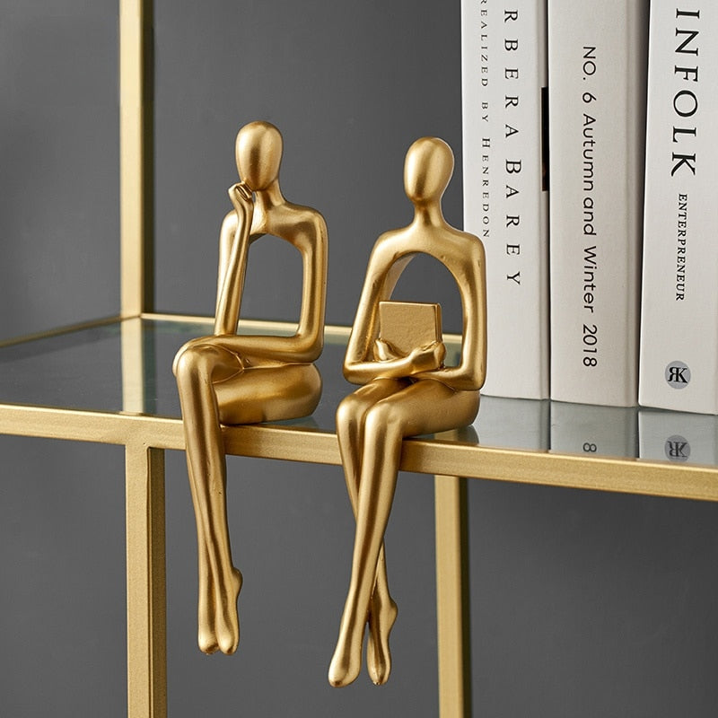 Designer Abstract Nordic Statues-KWB Lifestyle