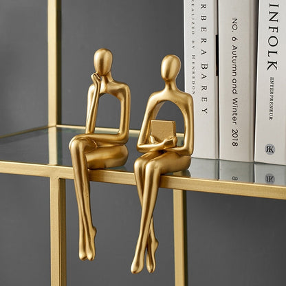 Designer Abstract Nordic Statues-KWB Lifestyle