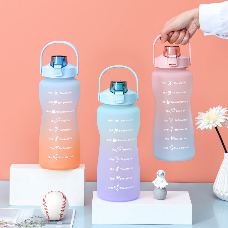 2L Large Capacity Water Bottle Straw Cup-KWB Lifestyle