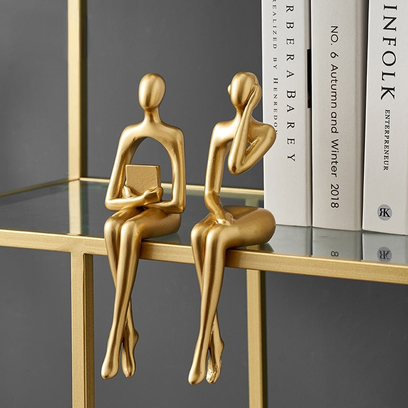 Designer Abstract Nordic Statues-KWB Lifestyle