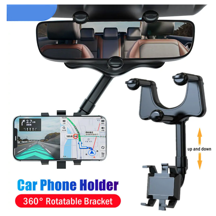 360° Grip: The Ultimate Car Phone Holder for Safe and Hands-Free Driving Experience