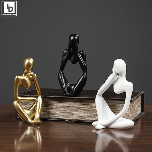 The Thinker Abstract Figurine-KWB Lifestyle