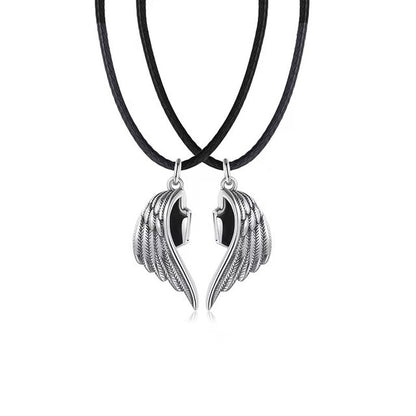 Angel Devil Wings Pair Lovers Necklace-KWB Lifestyle