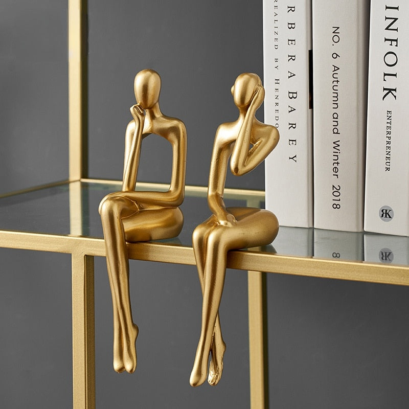 Designer Abstract Nordic Statues-KWB Lifestyle