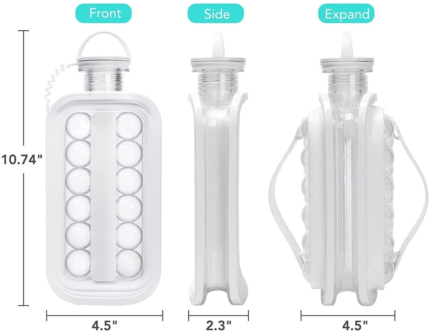 Freeze-N-Dispense: 2-in-1 Ice Cube Maker-KWB Lifestyle